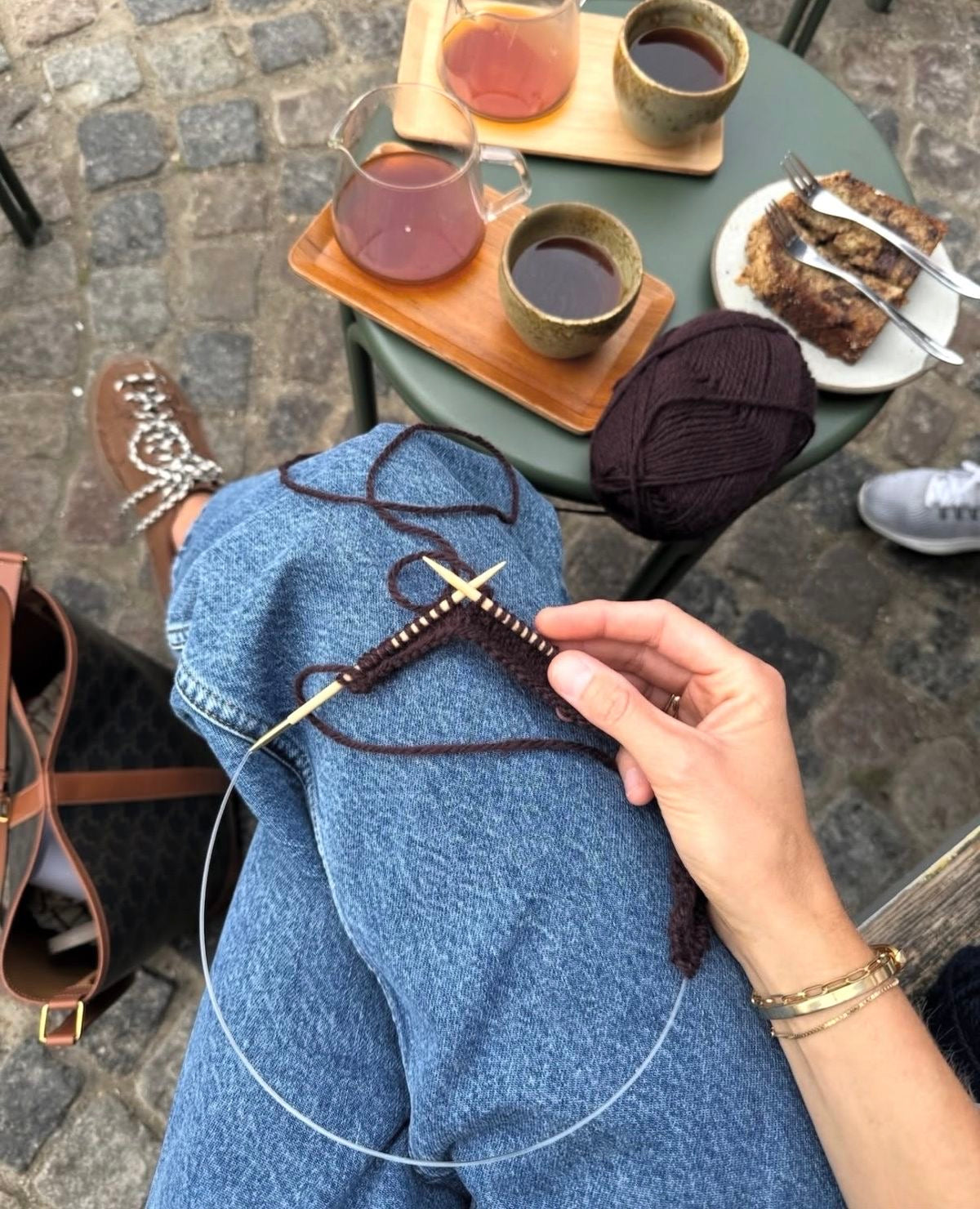 Auckland: June Hot Chocolates, Knitting and Crocheting