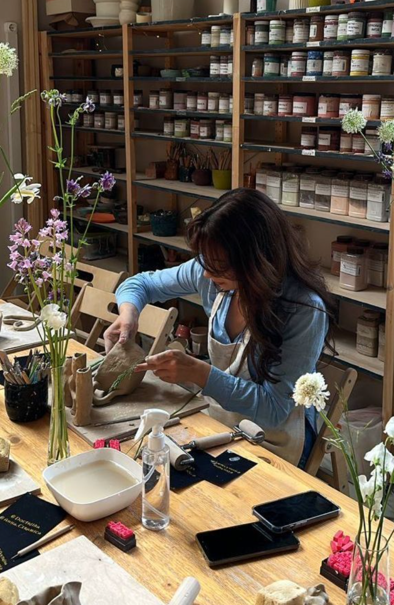 Auckland: July Pottery Painting Night 1