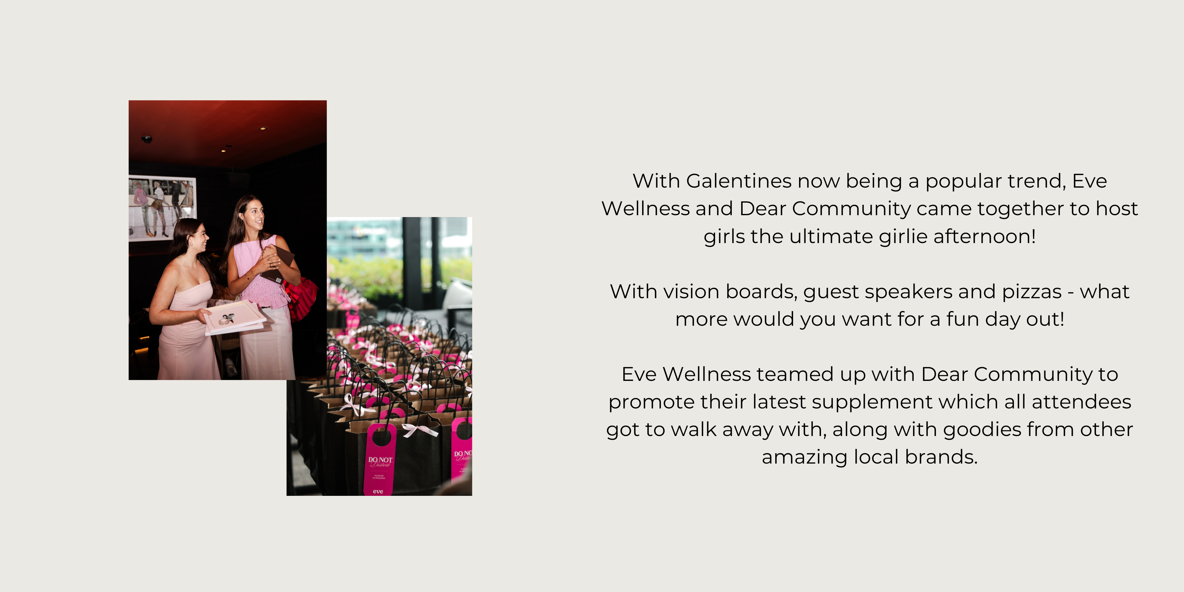 Brand Events – Dear Community