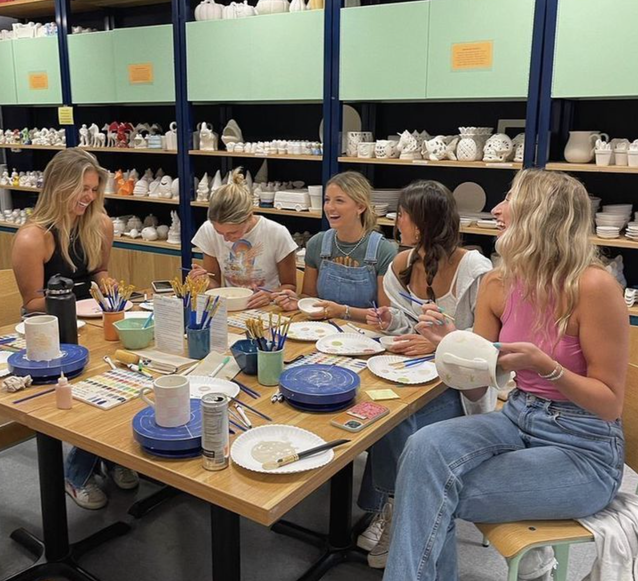 Auckland: July Painting Pottery