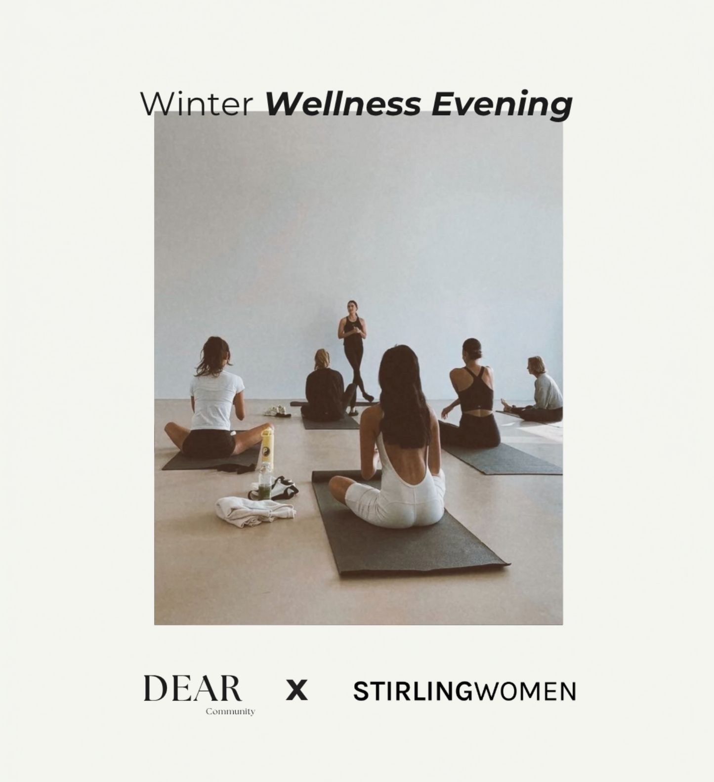Christchurch: August Dear Community x Stirling Women Winter Wellness Evening